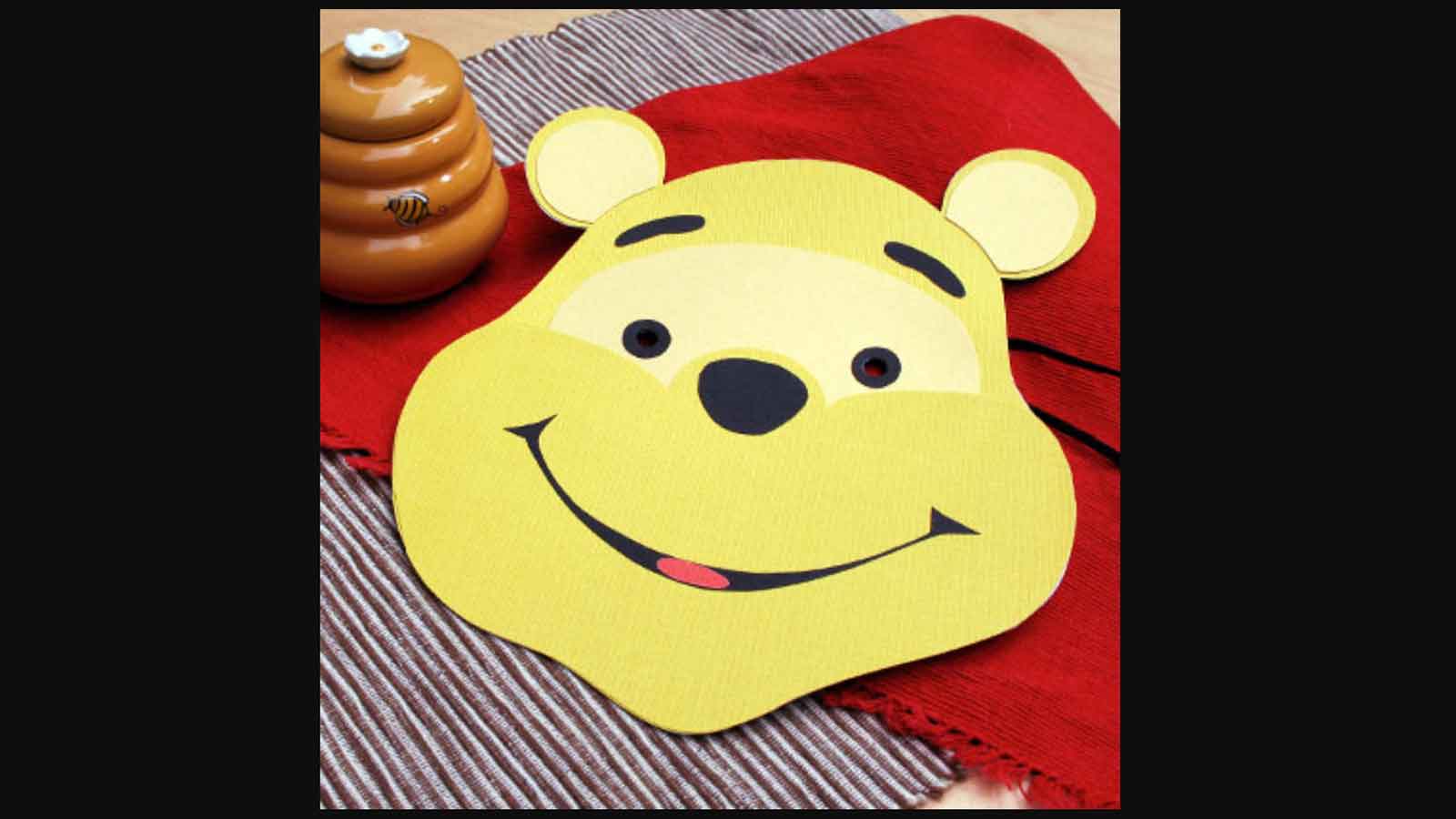 masque de winnie l'ourson