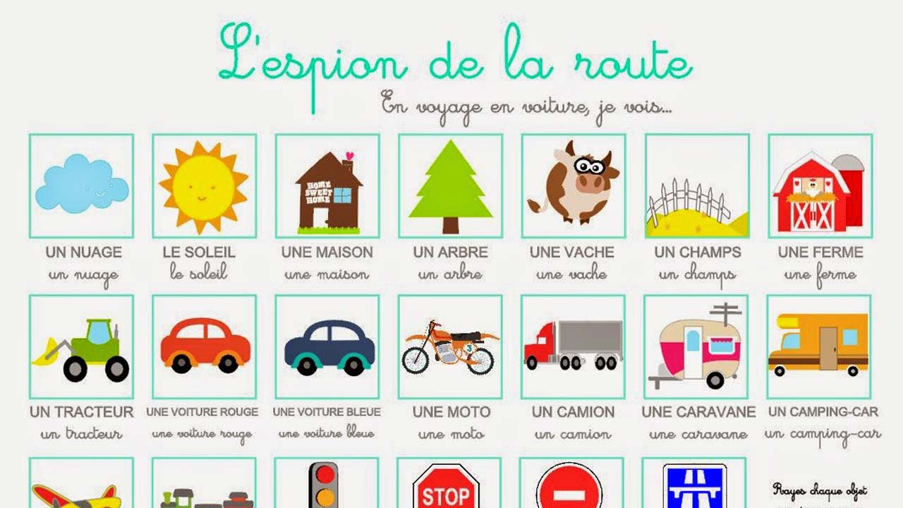 TOP jeux pour les longs trajets en voiture — Je suis une maman