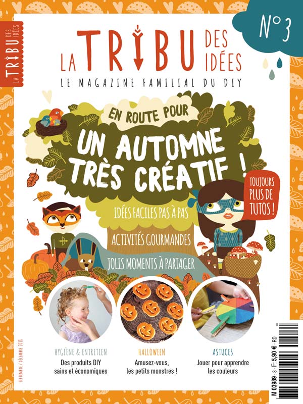 Couverture du numéro 3 du magazine La Tribu des Idées