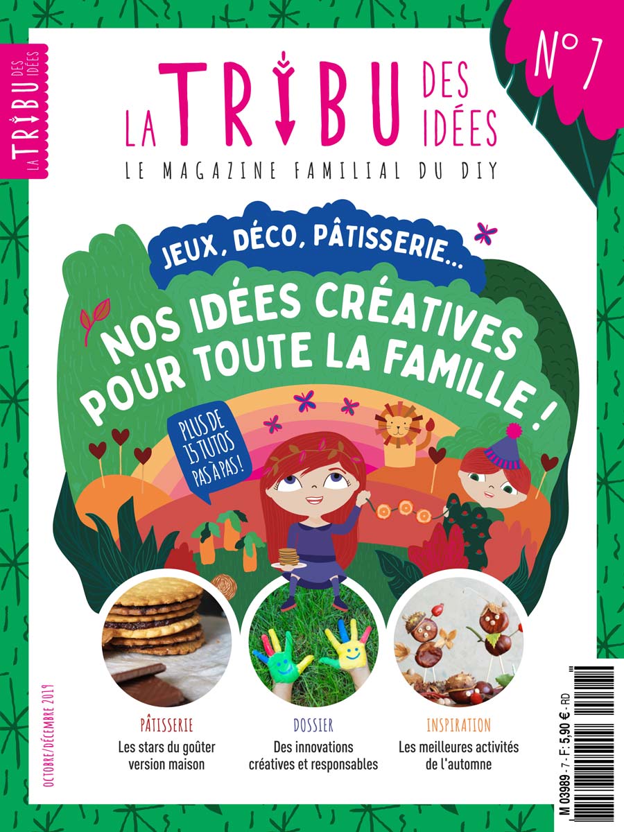 La Tribu des idées (revue) : Le magazine familial du DIY | 