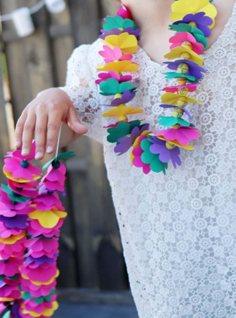 DIY Collier de fleurs