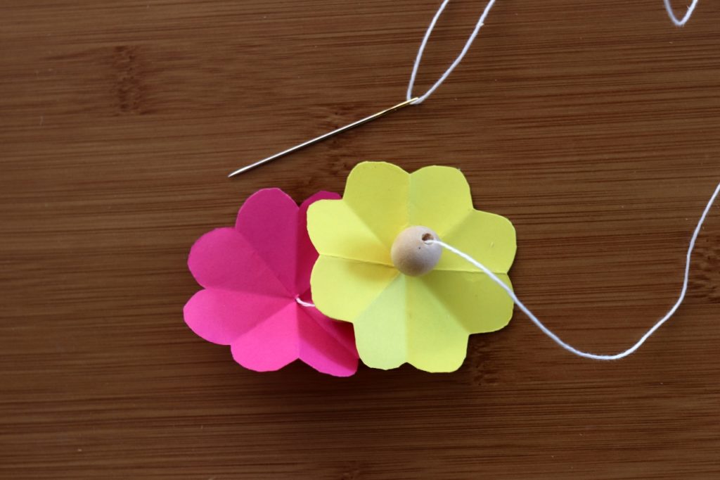 Diy collier de fleurs