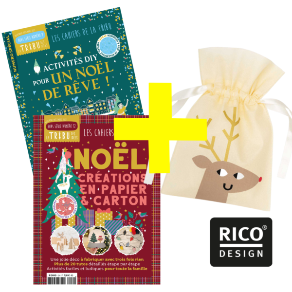 Pack Noël 3 : hors-série 12, hors-série 9 et sac cadeau Rudolph