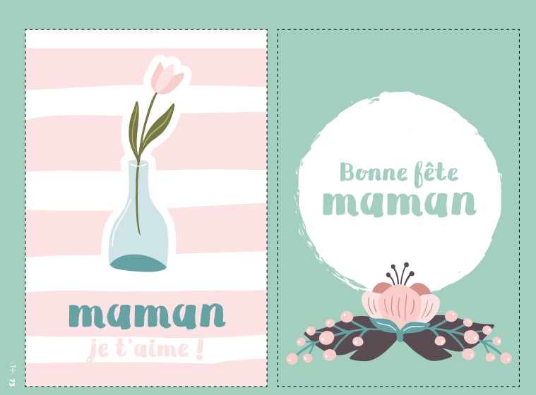 DIY cartes fête des mères
