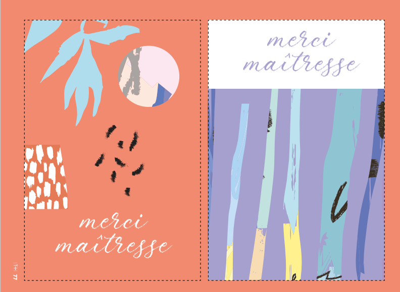 DIY : cartes "merci maîtresse"
