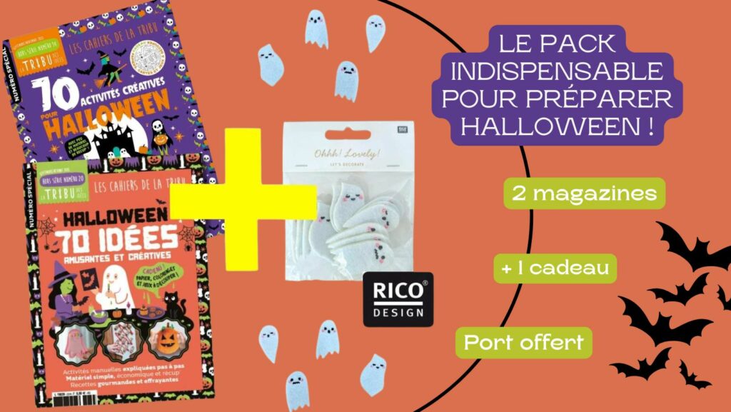 pack special cadeau halloween activités enfants