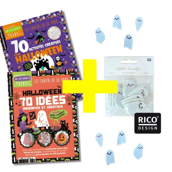 Pack Halloween : hors-série 14, hors-série 20 + fantômes rigolos à coller en cadeau